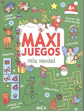 portada Maxi juegos - Feliz Navidad +4