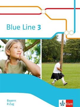 portada Blue Line 3 R-Zug. Schülerbuch (Hardcover) Klasse 7. Ausgabe Bayern