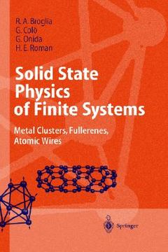 portada solid state physics of finite systems: metal clusters, fullerenes, atomic wires (en Inglés)