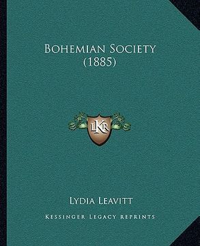 portada bohemian society (1885) (in English)
