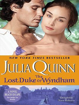 portada The Lost Duke of Wyndham (en Inglés)