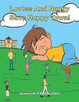 portada Lovlee and Huggy Save Happy Town! (en Inglés)