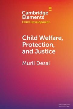 portada Child Welfare, Protection, and Justice (Elements in Child Development) (in English)