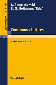 portada continuous lattices (in German)
