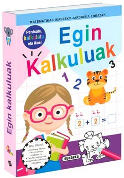portada Egin Kalkuluak de Susaeta Ediciones(Susaeta Ediciones) (en Euskera)