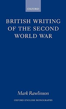 portada British Writing of the Second World war 