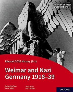 portada Edexcel Gcse History (9-1): Weimar and Germany 1918-39 Student Book 