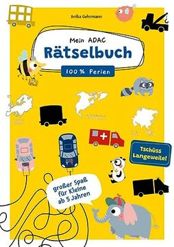 portada Mein Adac Rätselbuch - 100% Ferien Großer Rätselspaß für Unterwegs. Rätselbuch für Kinder ab 5 Jahre (in German)