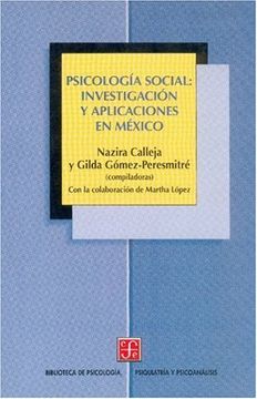 portada Psicologia Social: Investigacion y Aplicaciones en Mexico (Psicologa, Psiquiatra y Psicoanlisis)