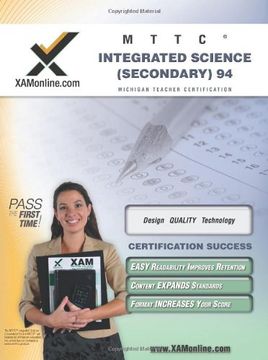 portada Mttc Integrated Science (Secondary) 94 Teacher Certification Test Prep Study Guide (en Inglés)