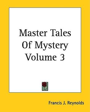 portada master tales of mystery volume 3 (en Inglés)