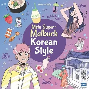 portada Mein Super-Malbuch - Korean Style