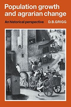 portada Population Growth and Agrarian Change: An Historical Perspective (Cambridge Geographical Studies) (en Inglés)