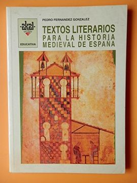 portada textos literarios para la historia medieval de españa