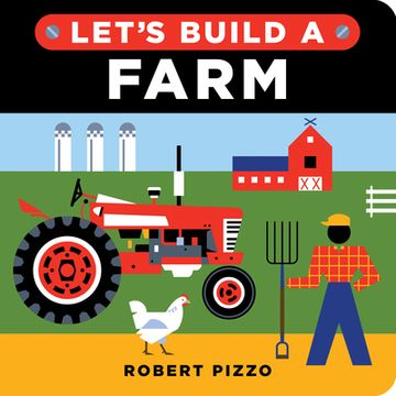 portada Let'S Build a Farm: A Construction Book for Kids (en Inglés)