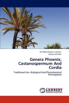 portada genera phoenix, castanospermum and cordia (en Inglés)