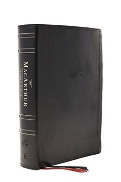 portada Esv, Macarthur Study Bible, 2nd Edition, Leathersoft, Black: Unleashing God'S Truth one Verse at a Time (in English)