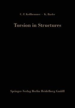 portada Torsion in Structures: An Engineering Approach (en Inglés)