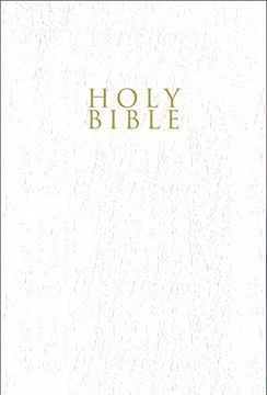 portada Niv, Gift and Award Bible, Leather-Look, White, red Letter Edition, Comfort Print (in English)