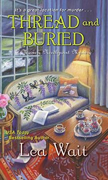 portada Thread and Buried (a Mainely Needlepoint Mystery) (in English)