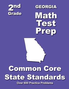 portada Georiga 2nd Grade Math Test Prep: Common Core State Standards (en Inglés)