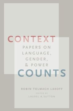 portada Context Counts: Papers on Language, Gender, and Power (en Inglés)
