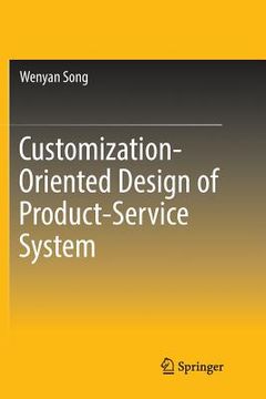 portada Customization-Oriented Design of Product-Service System (en Inglés)