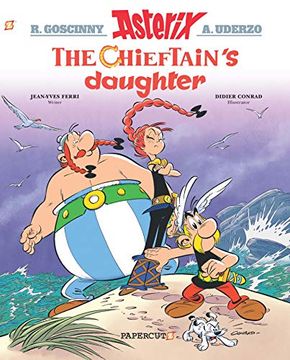 portada Asterix eng 38 and the Chieftains Daughter hc (Papercutz) (in English)