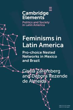 portada Feminisms in Latin America: Pro-Choice Nested Networks in Mexico and Brazil (Elements in Politics and Society in Latin America) (in English)