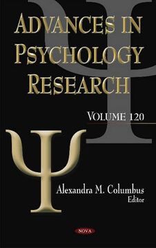portada Advances in Psychology Research: Volume 120