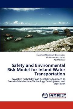 portada safety and environmental risk model for inland water transportation (en Inglés)