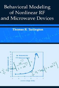 portada behavioral modeling of nonlinear rf and microwave devices (en Inglés)