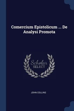 portada Comercium Epistolicum ... De Analysi Promota (en Inglés)