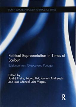 portada Political Representation in Times of Bailout: Evidence from Greece and Portugal