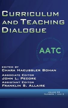 portada Curriculum and Teaching Dialogue Volume 22, Numbers 1 & 2, 2020 (en Inglés)