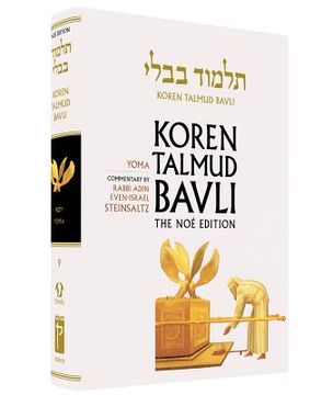 portada Koren Talmud Bavli, Vol.9: Tractate Yoma, Noe Color Edition, Hebrew/English (en Inglés)