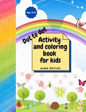 portada DOT TO DOT Activity and coloring book for kids (en Inglés)