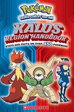 portada Pokemon: Kalos Region Handbook (pokémon) (en Inglés)