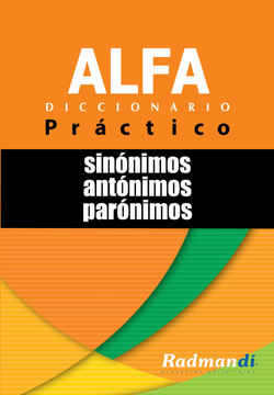 portada Diccionario alfa sinónimos, antónimos y parónimos