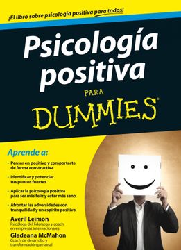 portada Psicología Positiva Para Dummies (in Spanish)