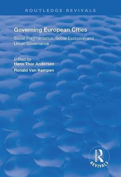portada Governing European Cities: Social Fragmentation, Social Exclusion and Urban (en Inglés)