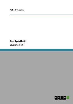 portada Die Apartheid in Südafrika (German Edition) (en Alemán)
