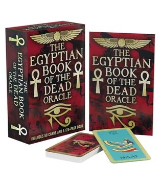 portada The Egyptian Book of the Dead Oracle: Includes 50 Cards and a 128-Page Book [With Book(s)]