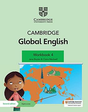 portada Cambridge Global English Workbook 4 with Digital Access (1 Year): For Cambridge Primary English as a Second Language (en Inglés)