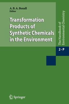 portada transformation products of synthetic chemicals in the environment (en Inglés)