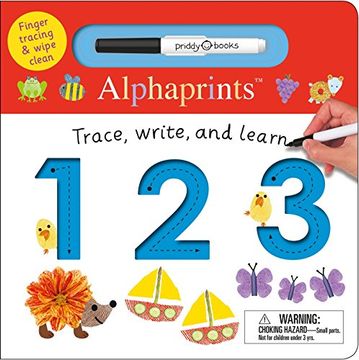 portada Alphaprints: Trace, Write, and Learn 123 (en Inglés)