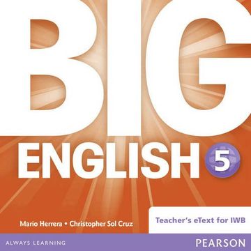 portada Big English 5 Teacher's Etext Cd-Rom (in English)