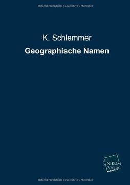 portada Geographische Namen (German Edition)