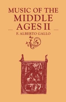 portada Music of the Middle Ages: Volume 2 Paperback (en Inglés)
