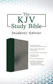 portada Kjv Study Bibleñstudents' Edition [Cypress & Smoke] 